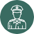 icon policeman